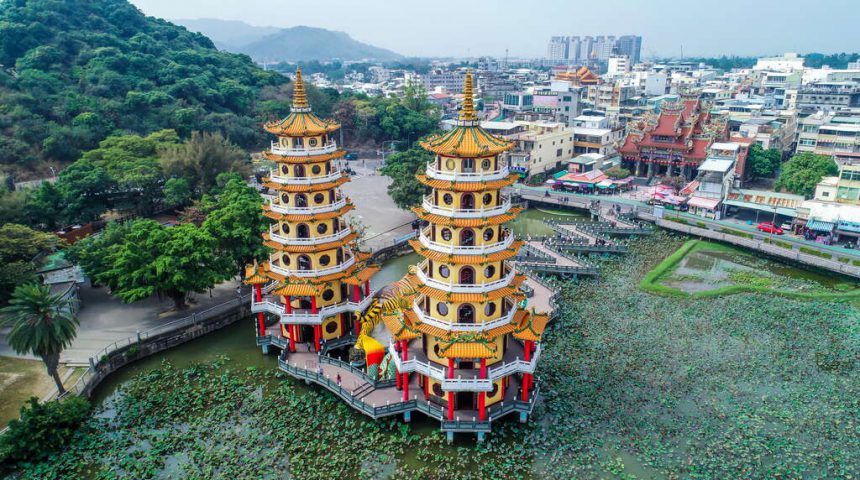 Kiến trúc của tháp Long Hổ Đài Loan