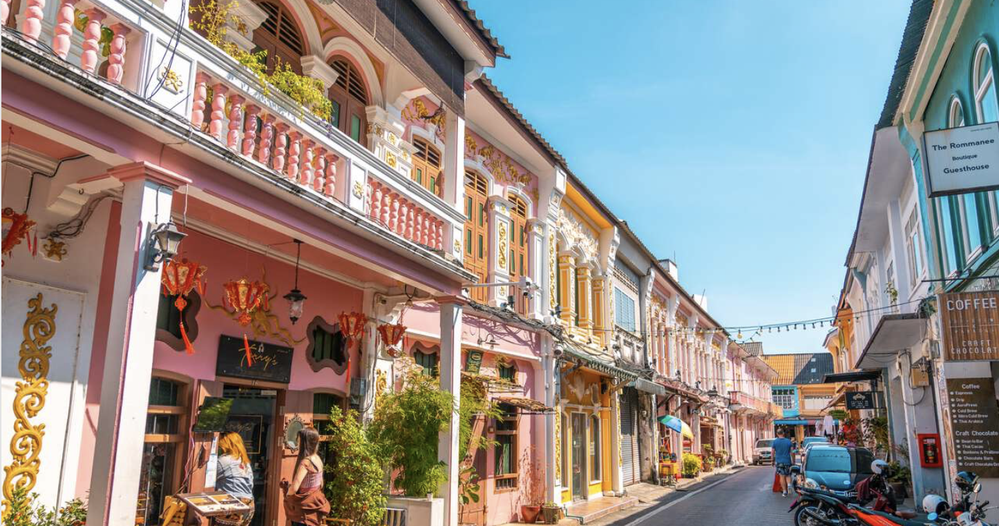 Đô thị cổ ở Phuket - Old Town Phuket