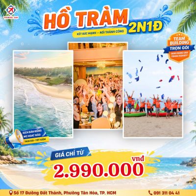 TOUR ĐOÀN - HỒ TRÀM 2N1Đ